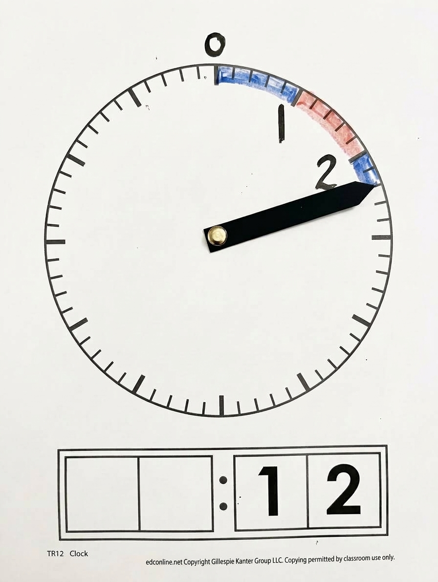 1 Clock sept beg new