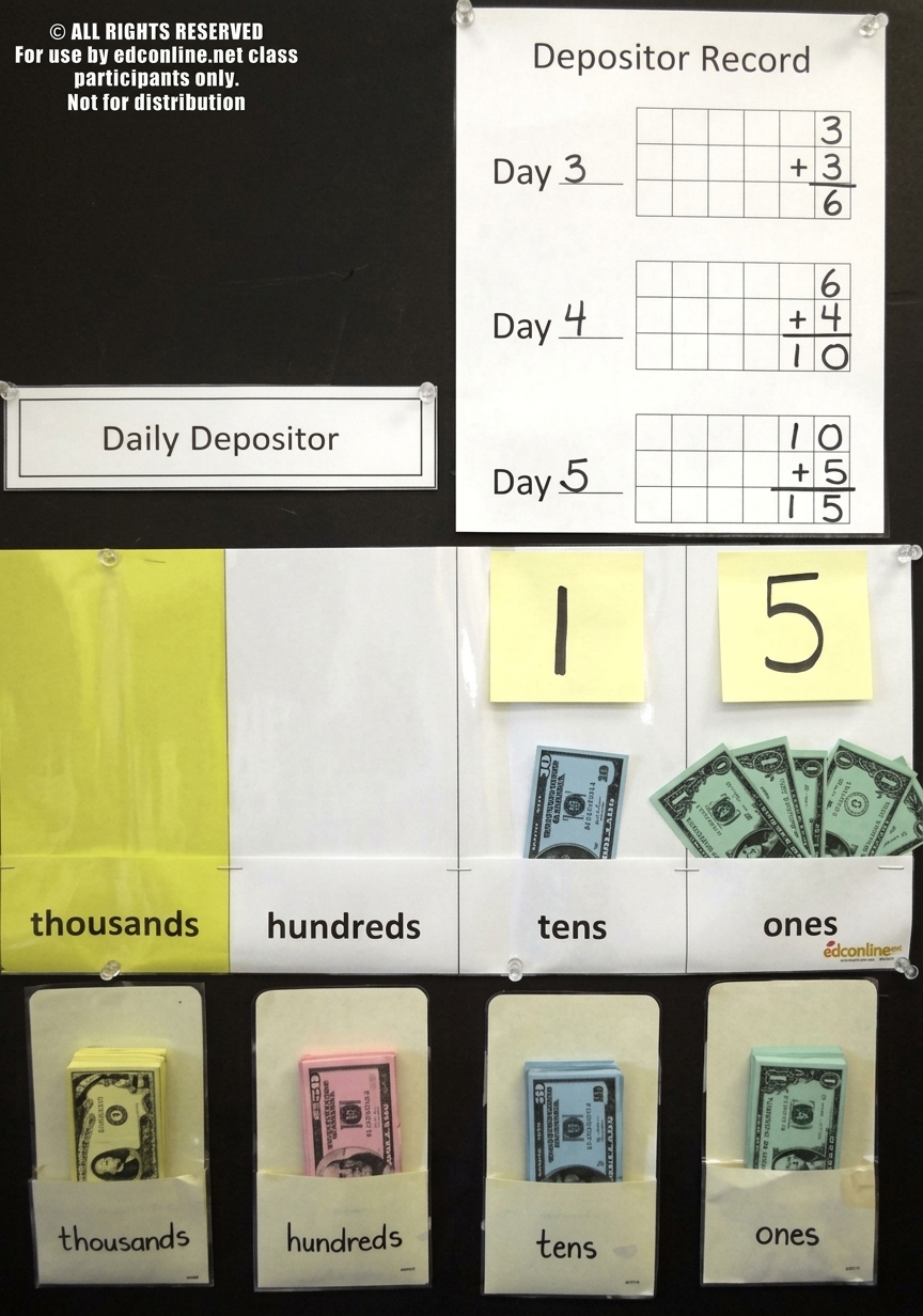 3 depositor sept beg